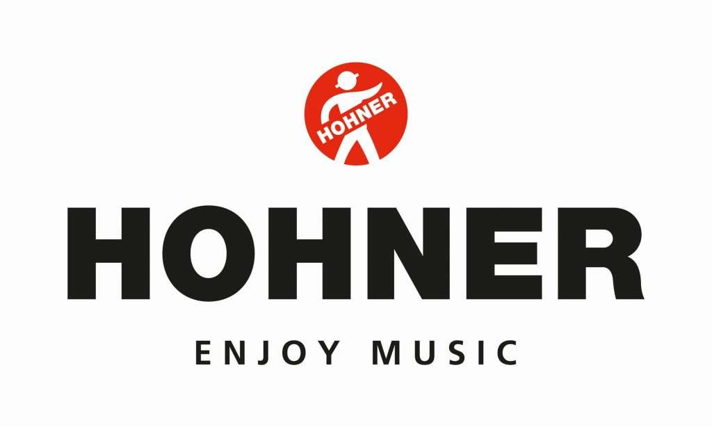 Hohner Logo mit Slogan "Enjoy Music".