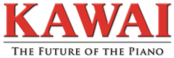 Kawai Logo mit Slogan.