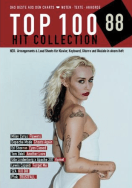 Top 100 Musiknoten-Hits, Ausgabe 88, Coverbild.